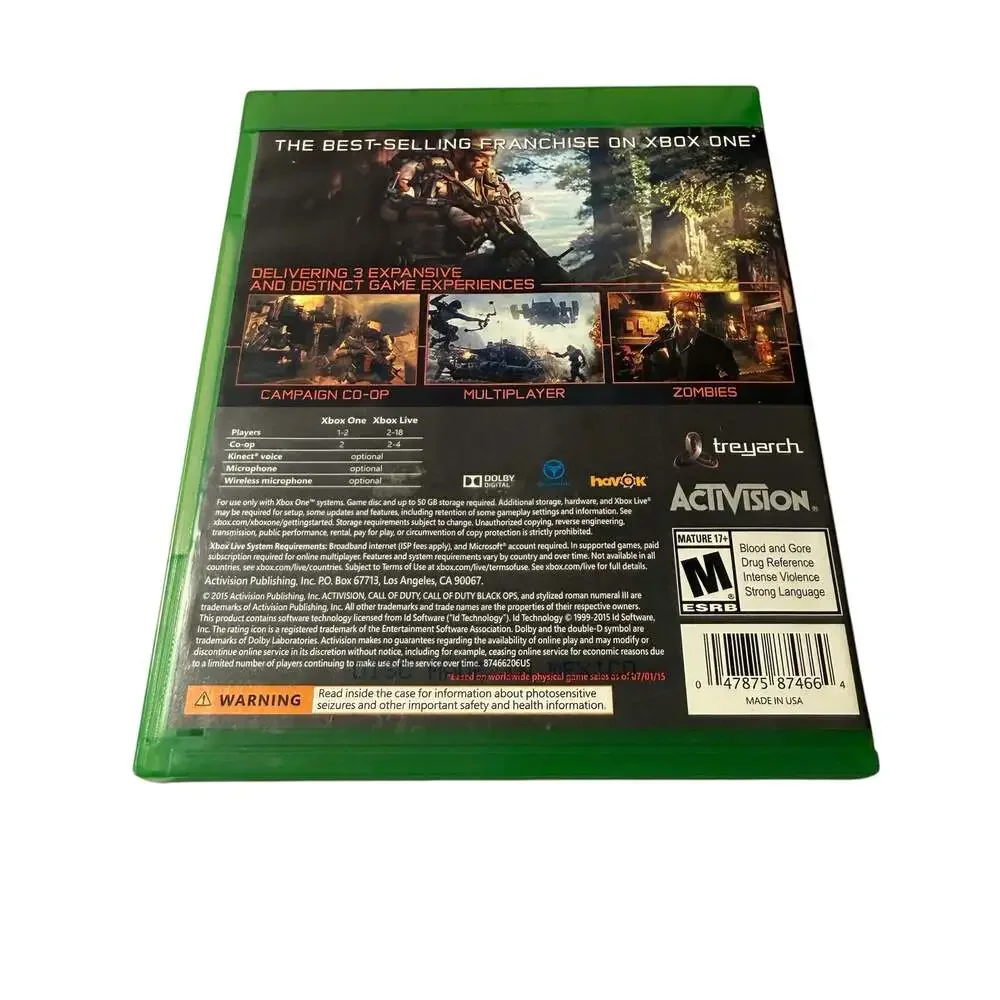 Microsoft call duty